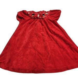 Heartstrings Christmas dress 6/9 mo